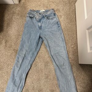 Abercrombie & Fitch Light Blue Skinny Jeans